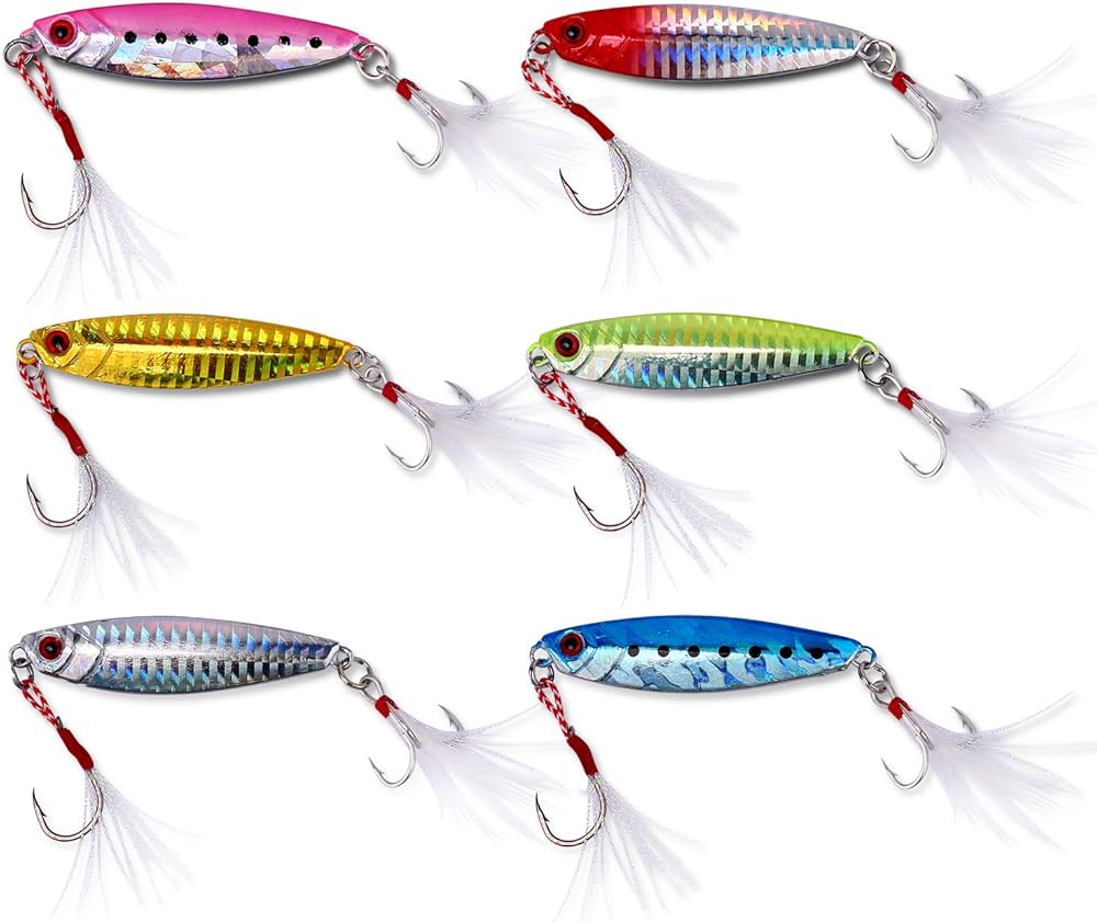 Amazon.co.jp: ColorGo メタルバイブレーション ルアー セット ハード