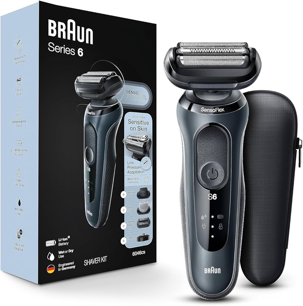 Amazon | ブラウン シリーズ6 電気シェーバー 充電スタンド付き