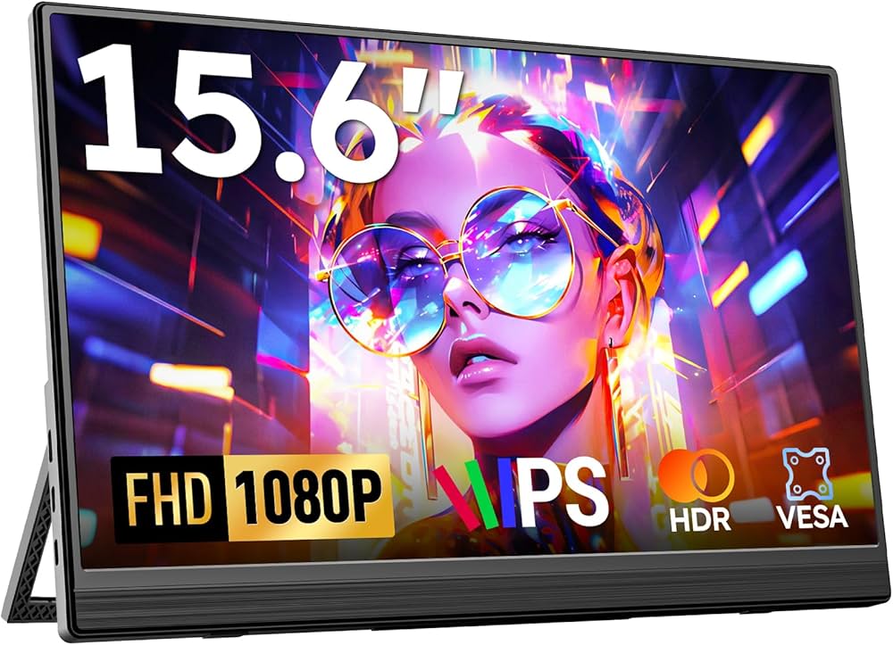 Amazon.co.jp: 【2026モデル】モバイルモニター Omiodo 15.6インチ