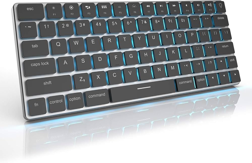 Amazon.co.jp: Taptek 16mm超薄型 ワイヤレスキーボード メカニカル