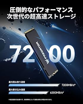Amazon | Acer Predator M.2 SSD 2TB GM6 NVMe2.0 2280 PCIe Gen4×4 超