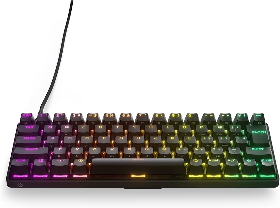 Amazon.co.jp: SteelSeries ゲーミングキーボード ミニサイズ Apex 9