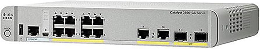 Amazon.co.jp: CISCO Catalyst 3560-CX 8ポート CPNT (再生品