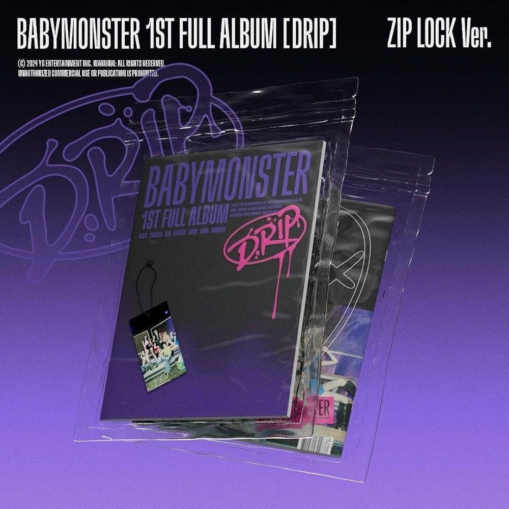 Amazon.co.jp: アヒョン BABYMONSTER DRIP ALBUM ジップロック : ホビー