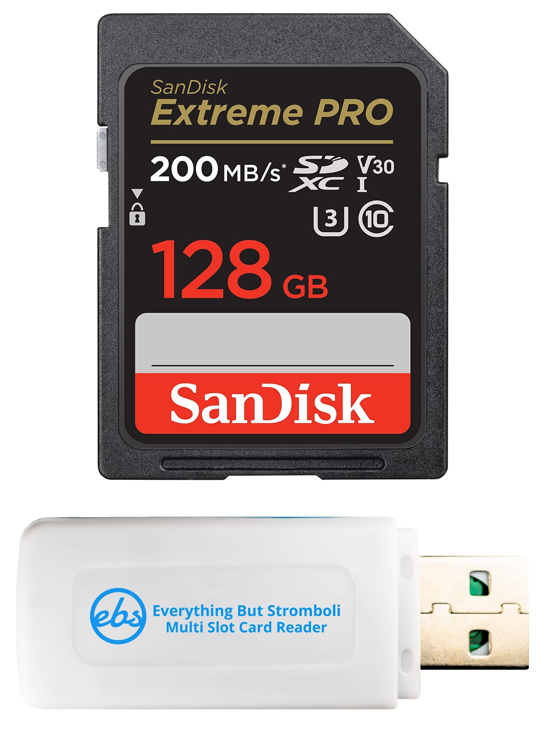 Amazon.com: SanDisk 128GB SDXC SD Extreme Pro Memory Card Bundle