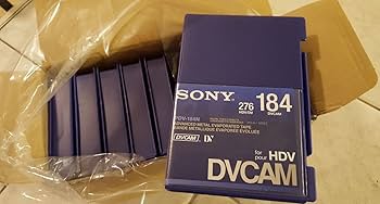 Amazon | 国内正規品！SONY/ソニー DVCAM テープ 184分 メモリーなし