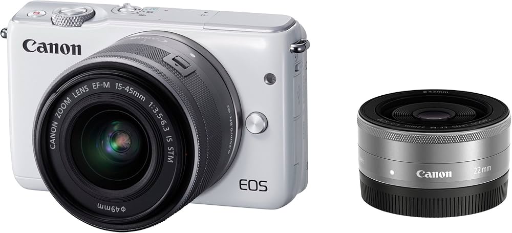 Amazon.co.jp: Canon Mirrorless Single Lens Camera EOS M10, whites