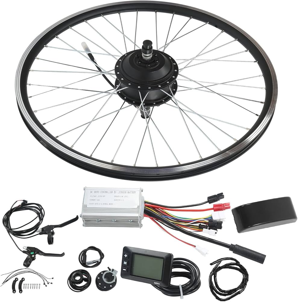 Amazon.co.jp: 36V 250W 26 インチ電動自転車前輪モーター変換キット