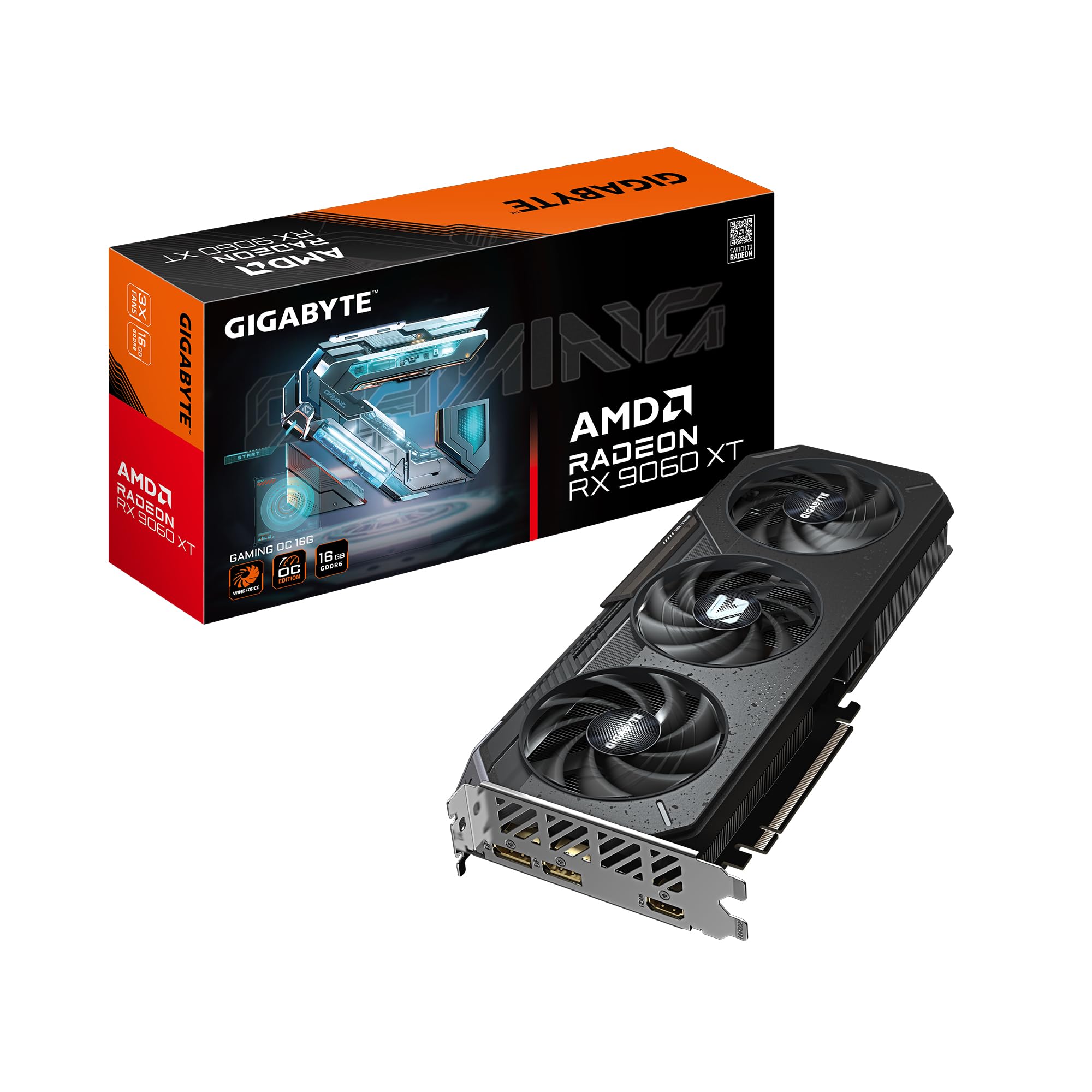 Amazon | GIGABYTE Radeon RX 9060 XT Gaming OC 16G グラフィック