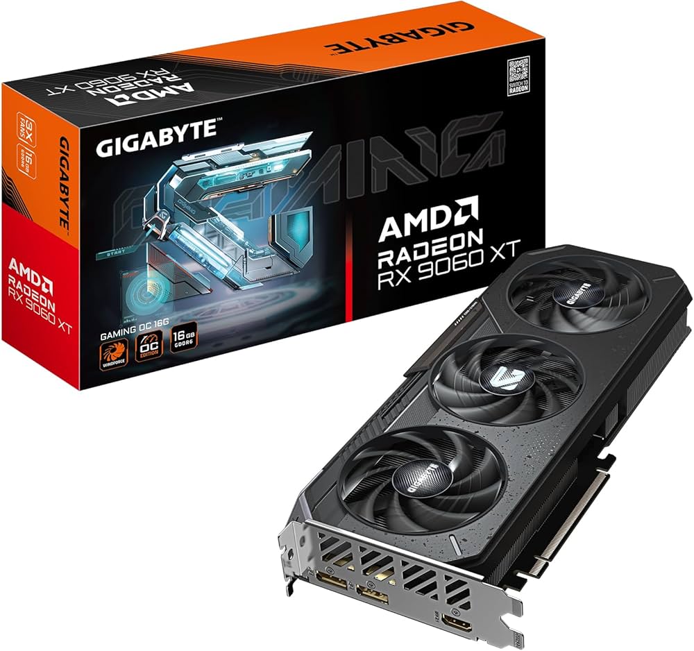 Amazon | GIGABYTE Radeon RX 9060 XT Gaming OC 16G グラフィック