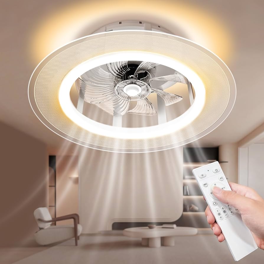 Amazon | LEDシーリングファンライト 導光板付き 10~12畳対応 調色/調