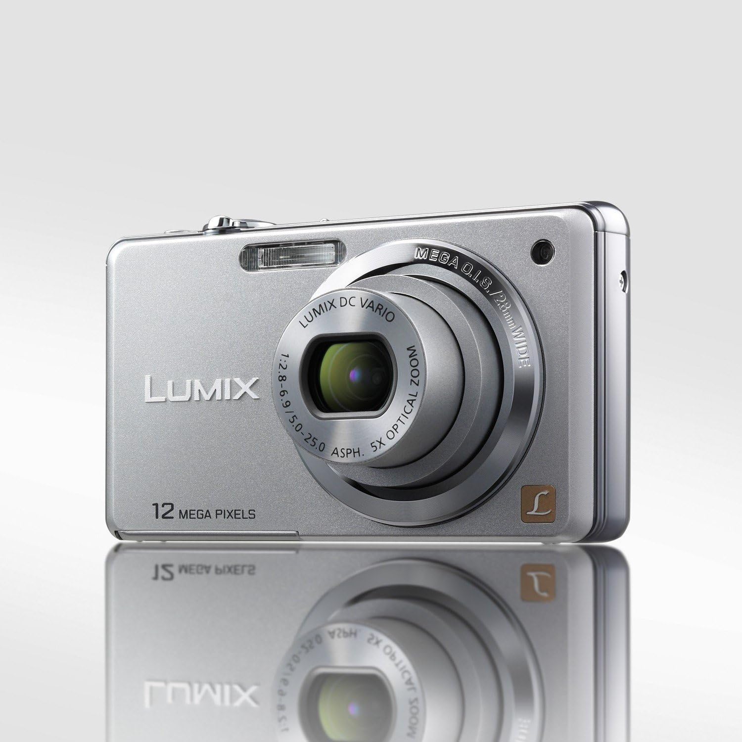 Panasonic LUMIX DMC-FS10 Digital Camera Silver 12 Megapixels 5x