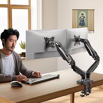 Amazon.co.jp: HUANUO (ファーノー) PCモニターアーム デュアル 液晶