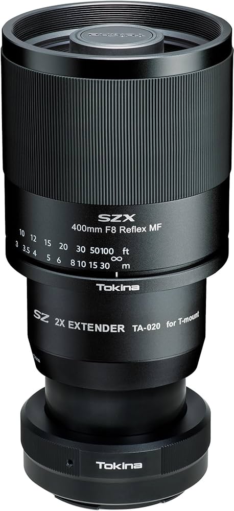 Amazon.co.jp: Tokina 望遠ミラーレンズ SZX 400mm F8 Reflex MF& 2X