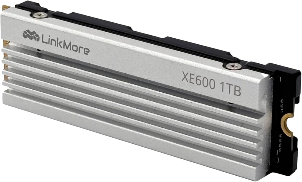 Amazon | LinkMore XE600 1TB M.2 2280 PCIe Gen4x4 NVMe 1.4 SSD PS(5