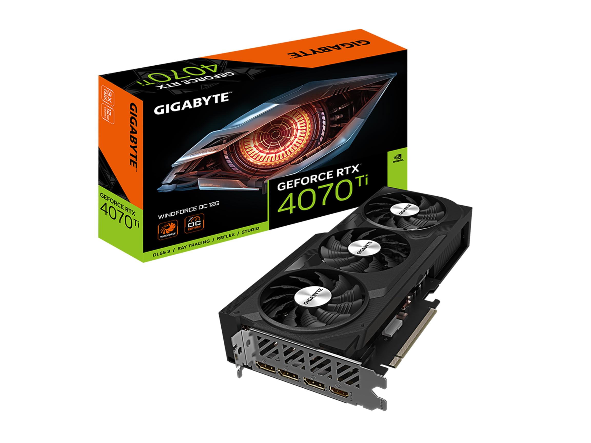 Amazon | GIGABYTE GeForce RTX 4070 Ti WINDFORCE OC 12G