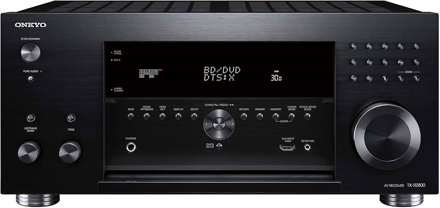 Amazon.co.jp: ONKYO 7.2ch対応AVレシーバー TX-RZ800(B) : 家電＆カメラ