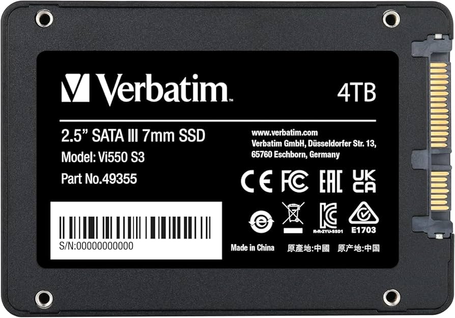 Amazon.com: Verbatim 4TB Vi550 2.5