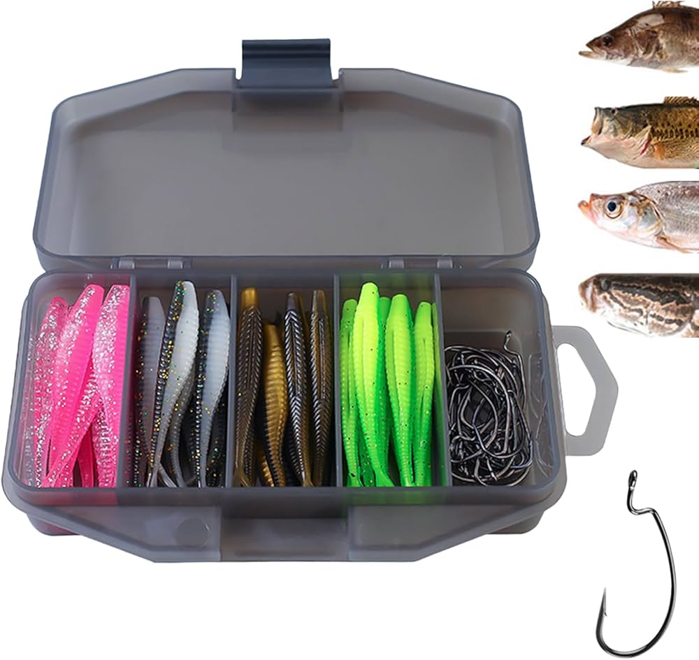 Amazon.co.jp: ジェネリック フィッシングルアーセット 釣り用タックル