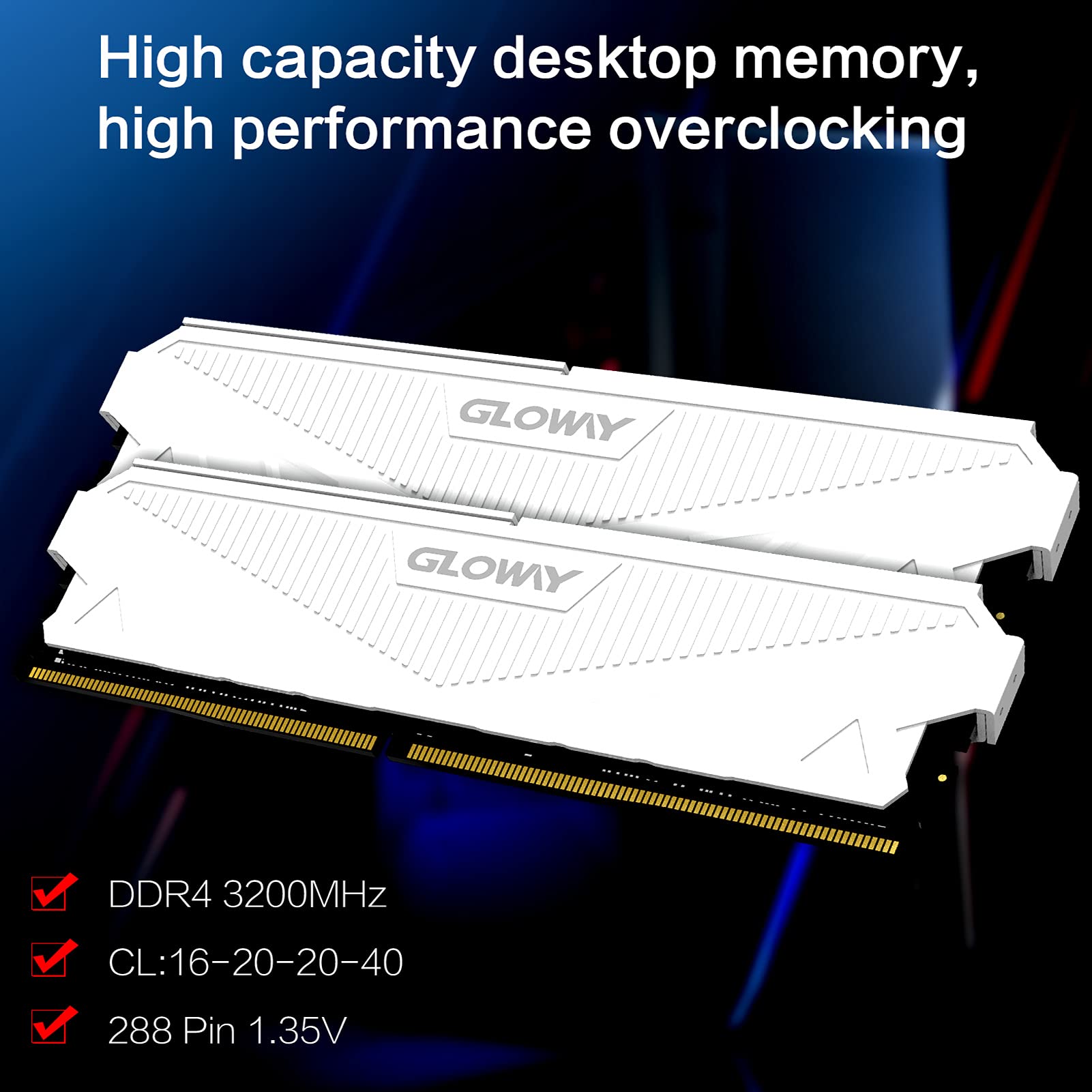 Amazon.co.jp: Gloway DDR4 Ram 32GB (2x16GB) 3200MHz(PC4-25600