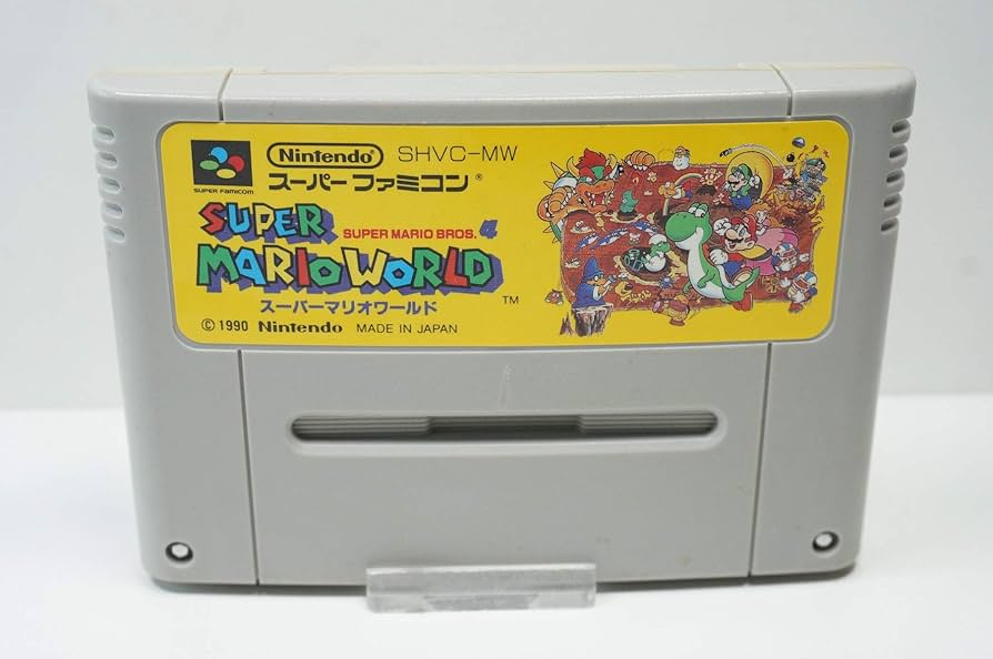 Super Mario World (Japanese Language Version) Import Super Famicom