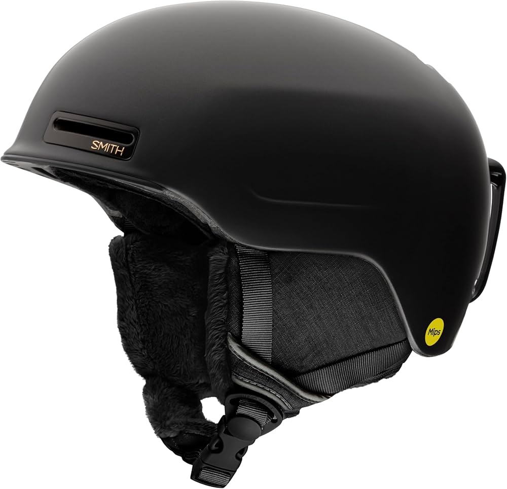 Amazon.com: SMITH Allure MIPS Snow Helmet in Matte Black Pearl