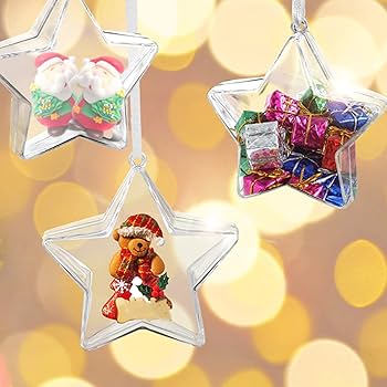 Amazon.co.jp: BESTOYARD 10個 キャンディボックス 透明 星型