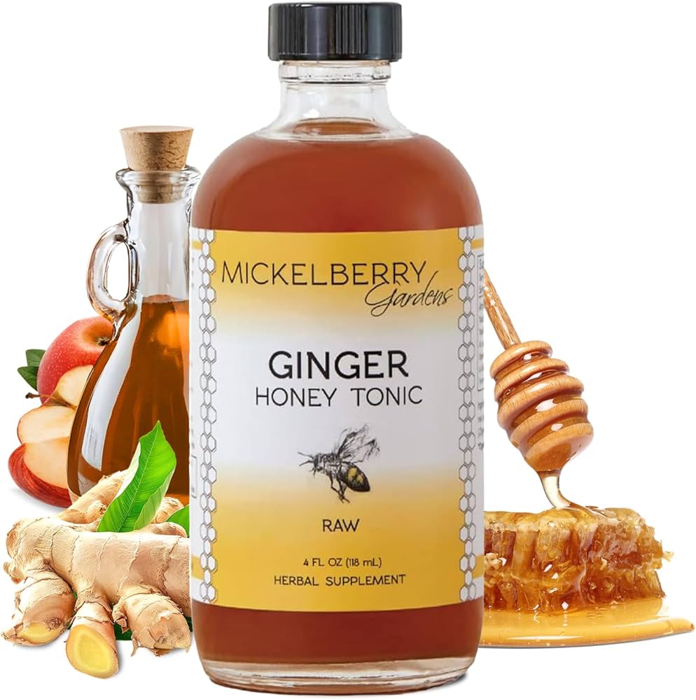 Amazon.com: Mickelberry Gardens Immune Support Ginger Honey Tonic