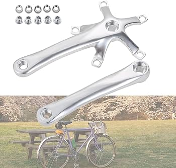 Amazon | 自転車クランク 自転車クランクアームセット BCD130mm