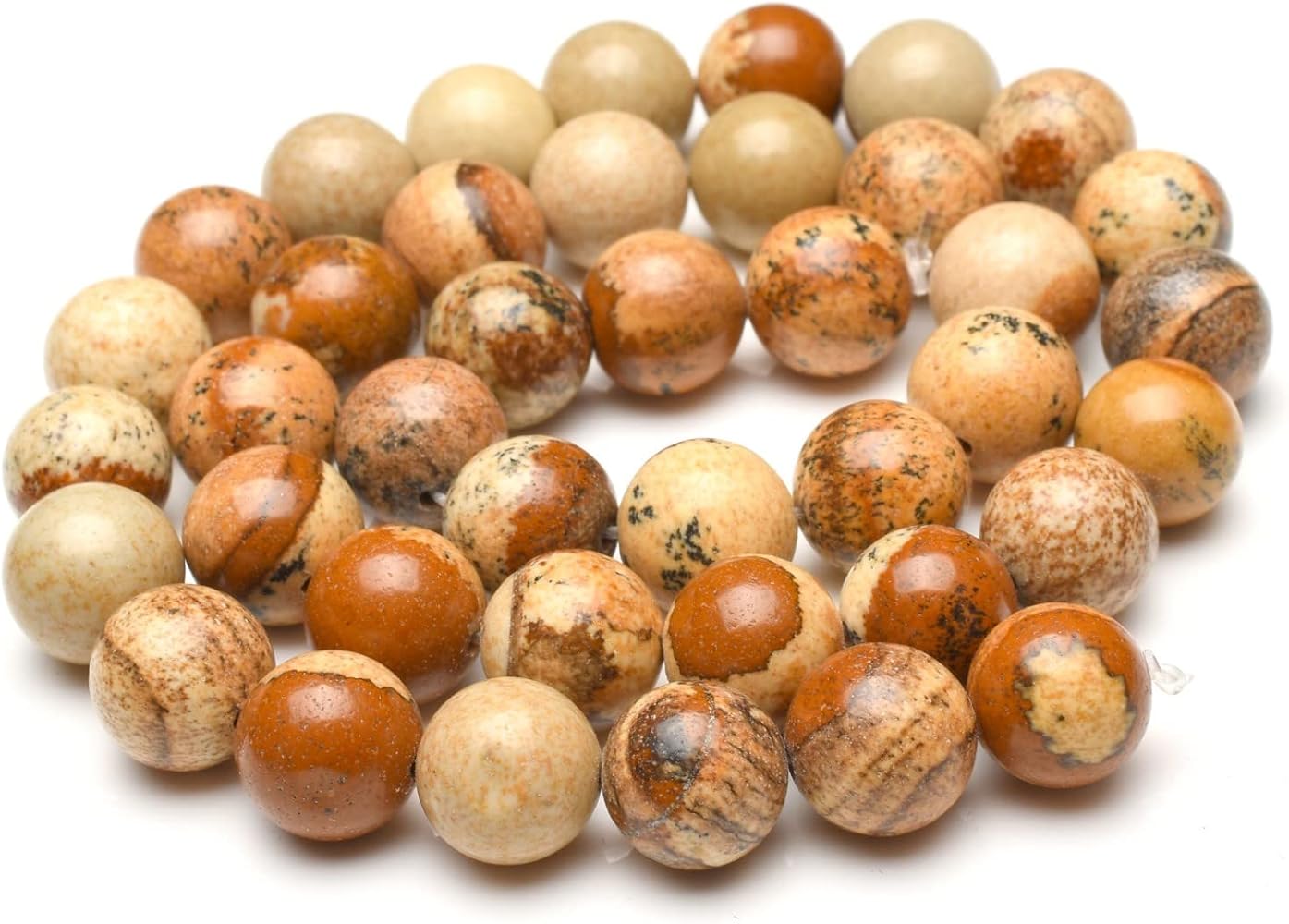 Amazon.co.jp: 【福縁閣】ペトリファイドウッド（珪化木） 12mm 1連