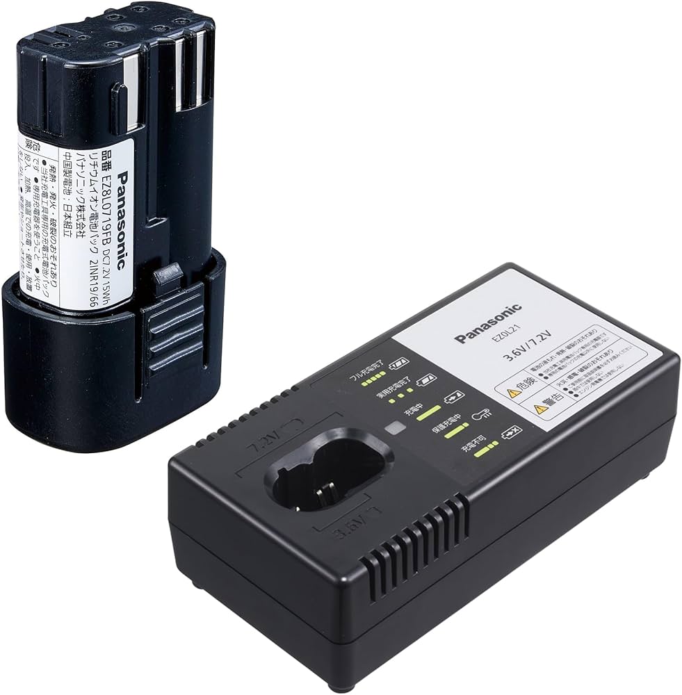 Amazon.co.jp: パナソニック リチウムイオン電池パック (Li-ion) 充電