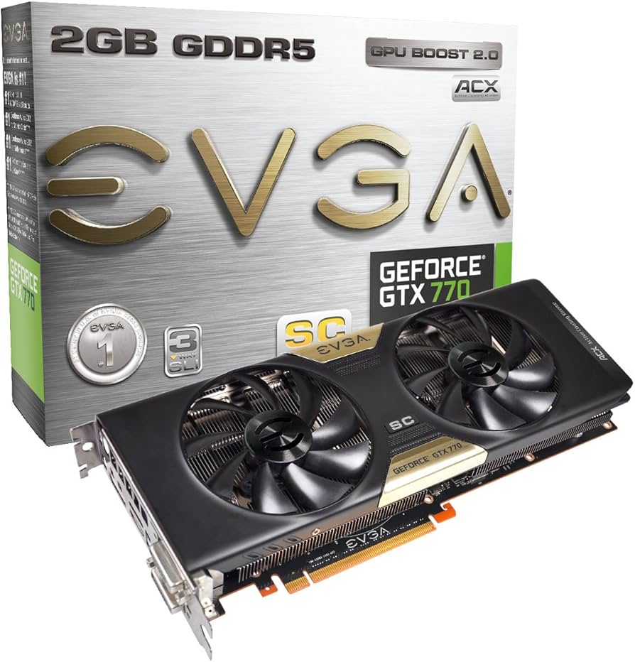 Amazon.com: EVGA GeForce GTX770 SuperClocked with EVGA ACX Cooler