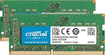 Crucial RAM 64GB Kit (2x32GB) DDR4 2666 MHz CL19 Laptop Memory