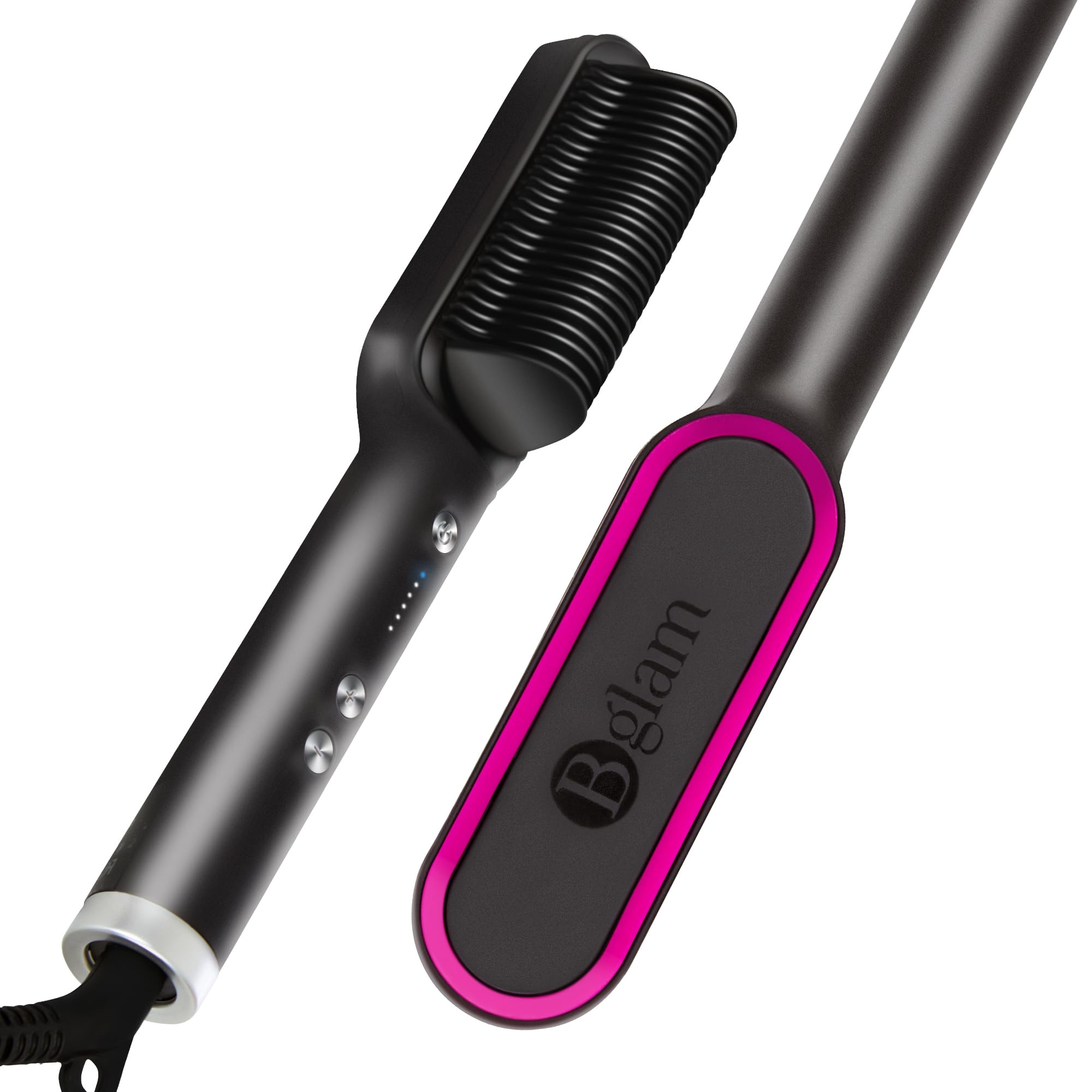 Amazon.com : Bglam Hair Straightener Brush, Anti-Scald