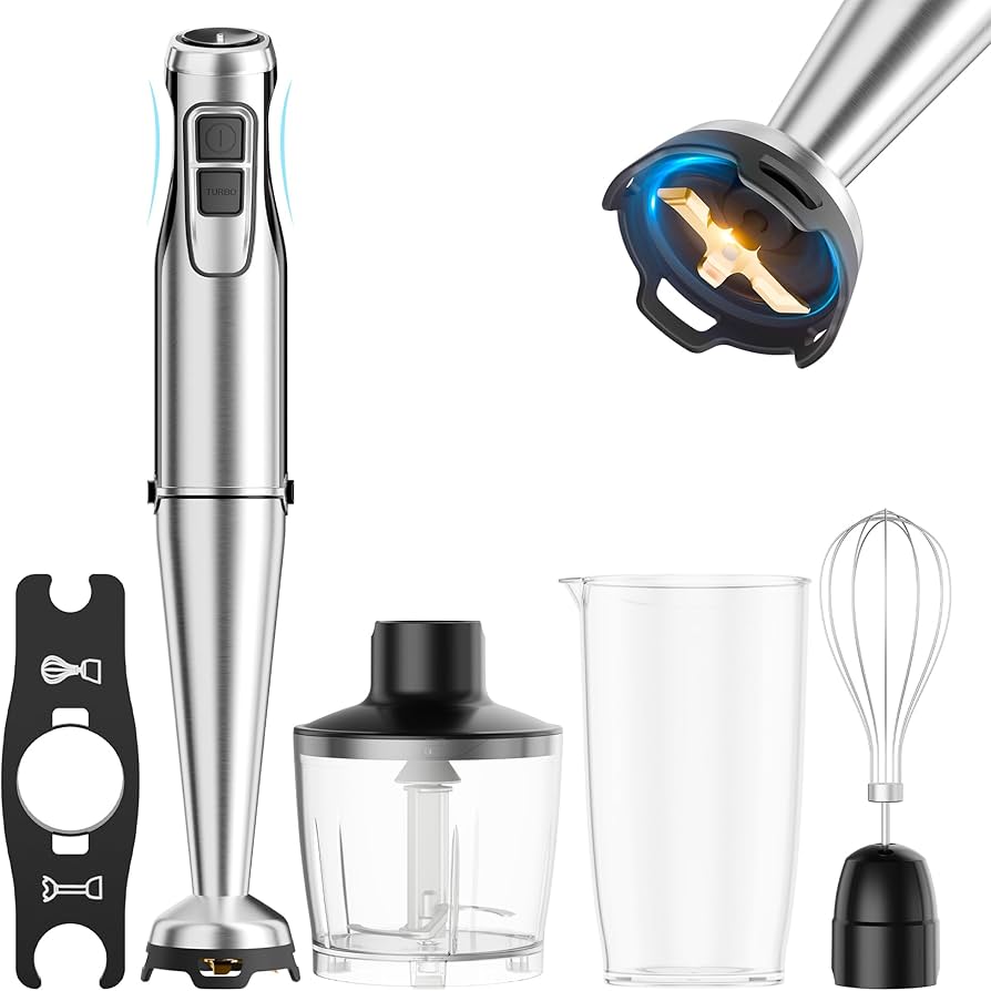 Amazon.co.jp: QOOQOOGE ハンドブレンダー ブレンダー 20000rpm/分【鍋