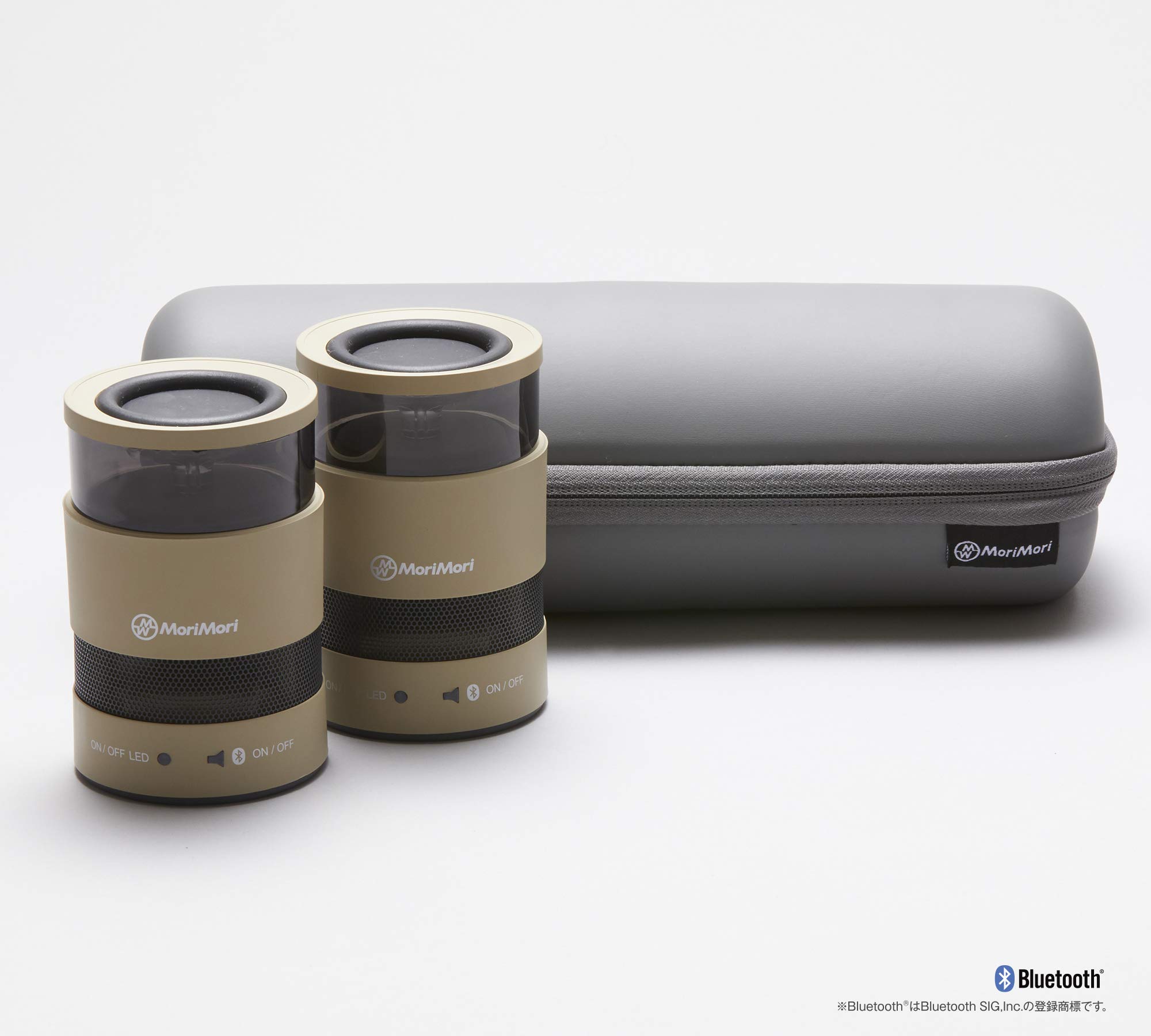 Amazon.co.jp: MoriMori W Speaker GRAY ダブル スピーカー