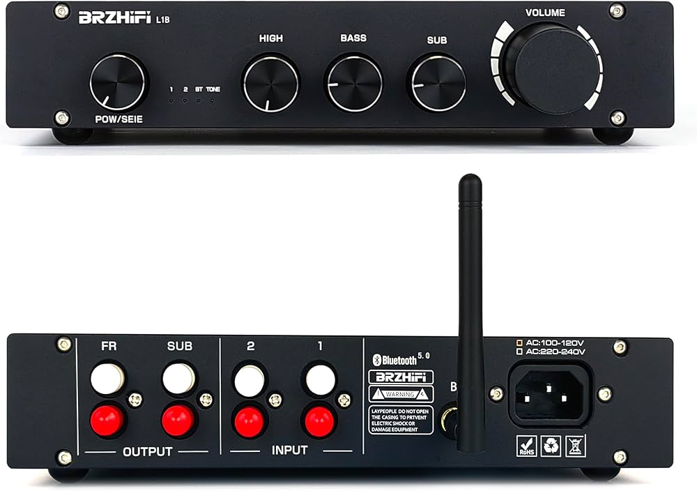 Amazon.com: BRZHIFI L1B HiFi Pure Class A Preamplifier Home Audio