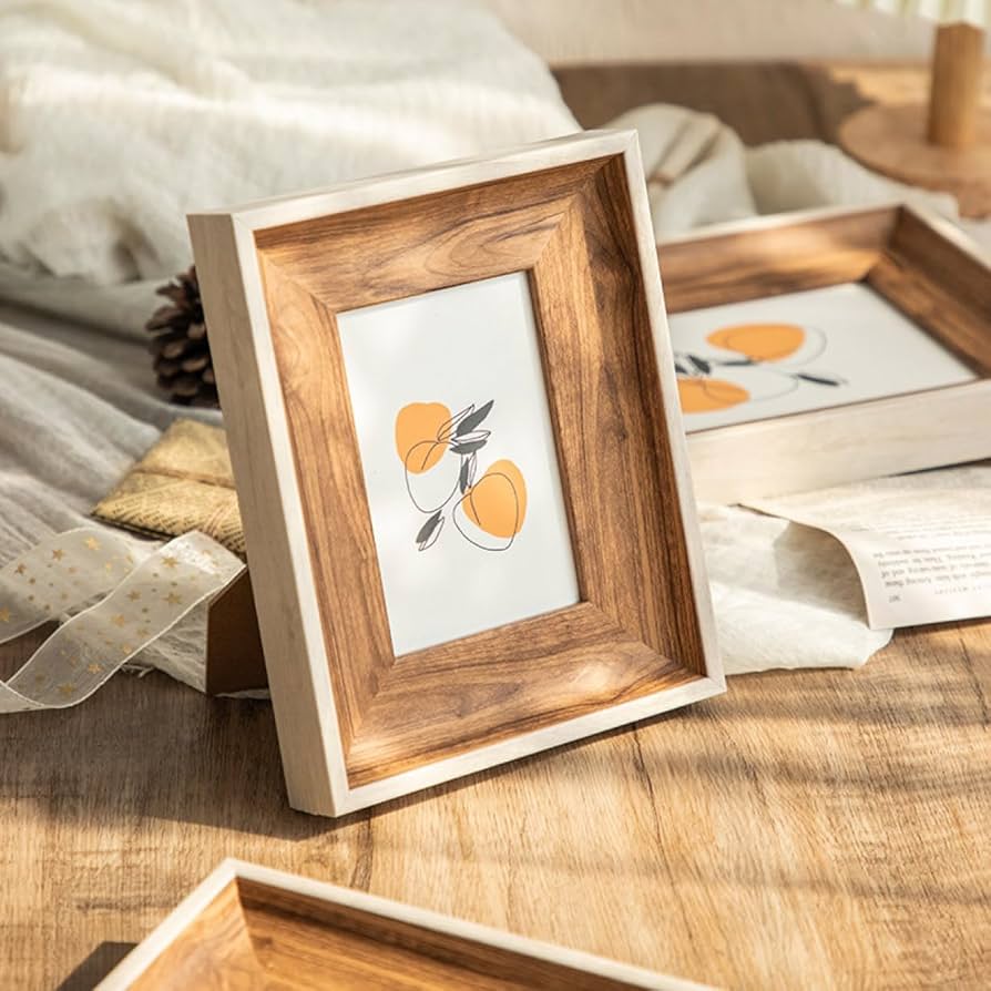 Amazon.co.jp: [VANDROUP] フォトフレーム 写真立て 木製 縦横