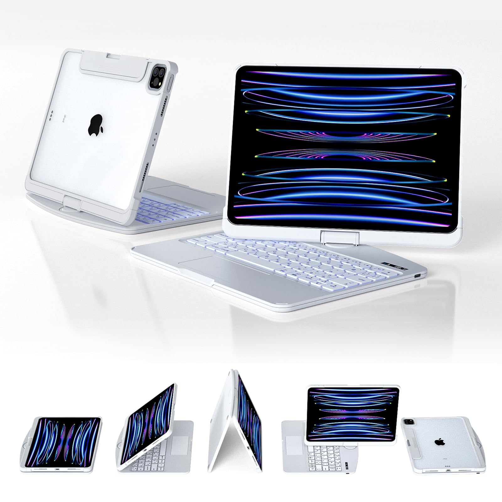 Amazon.co.jp: GBZ COVELL【2024 日本語配列】 iPad キーボードケース