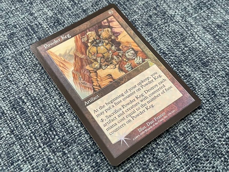 Amazon.co.jp: MTG foil 火薬樽 Powder Keg UDS 英語版