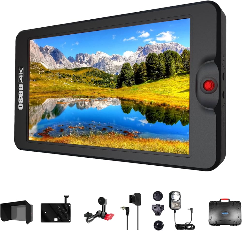 Amazon | OSEE G7 カメラモニター ビデオモニター 7インチ3000nits 超