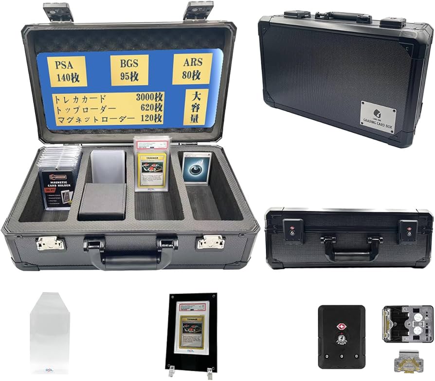 Amazon | 【CARD ONE】 psa 収納ケース アタッシュケース カード