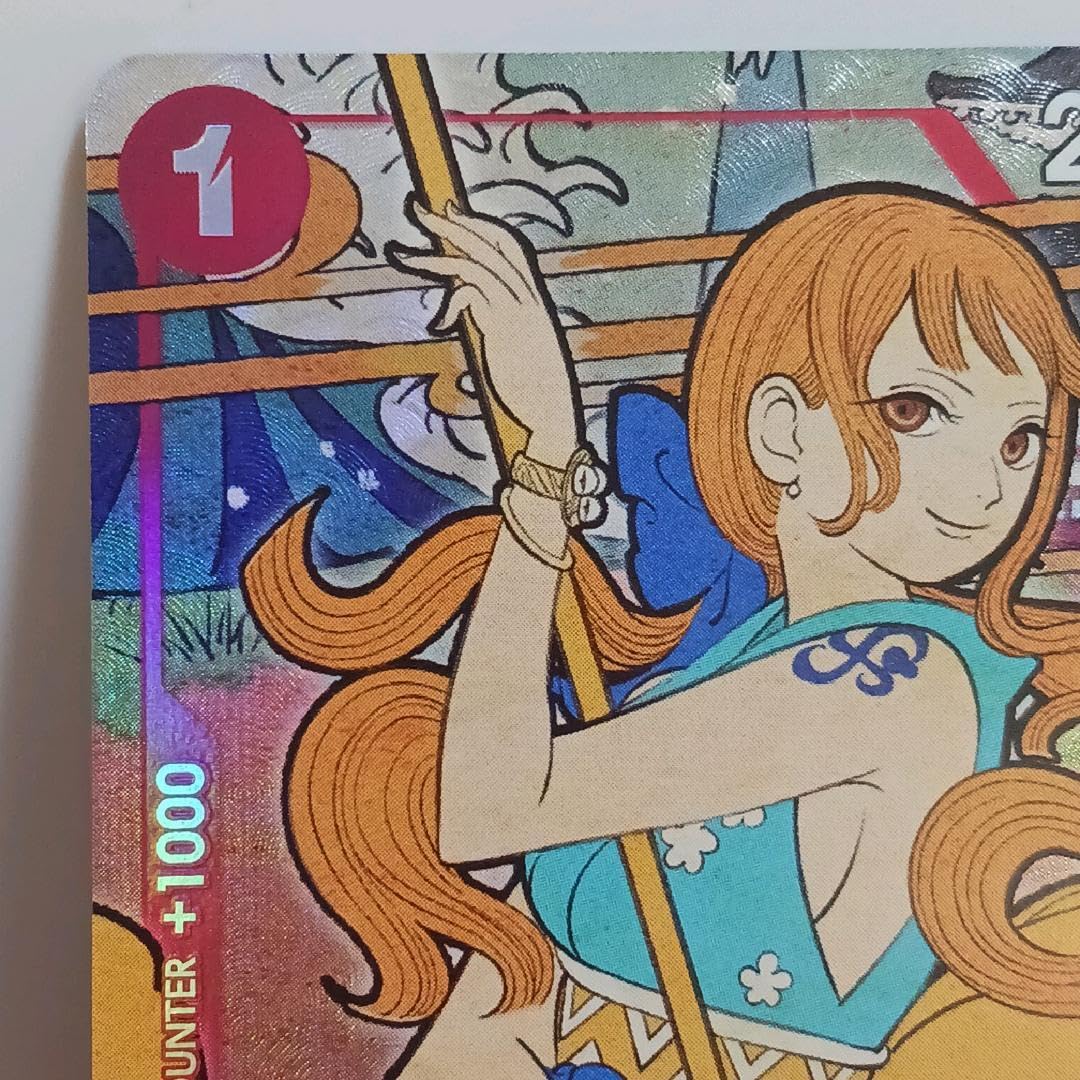 Amazon.co.jp: ワンピースカード 一周年記念 ナミ プロモ 浮世絵 nami