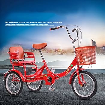Amazon.co.jp: 三輪バイク 大人のサイクリング 3輪トライク、1段変速