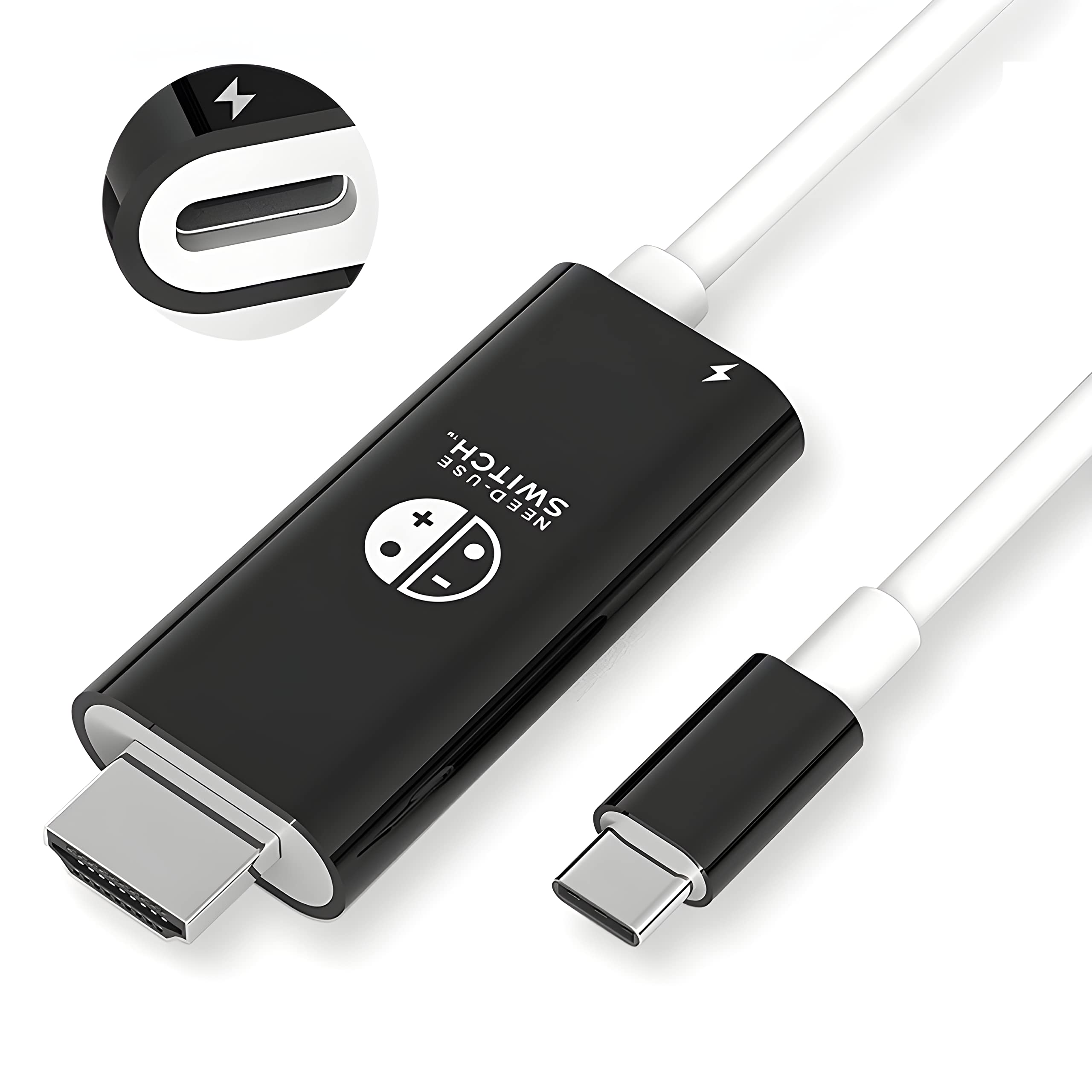 Amazon | 【充電しながら投影】switchドック HDMI ケーブル付き