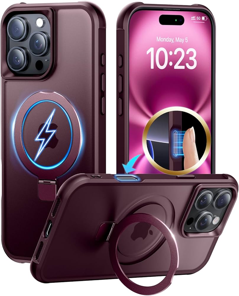 Amazon.com: Peerock Magnetic Invisible Stand Designed for iPhone