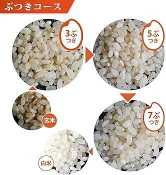 Amazon.co.jp: アイリスオーヤマ 精米機 銘柄純白づき RCI-A5-B : Home