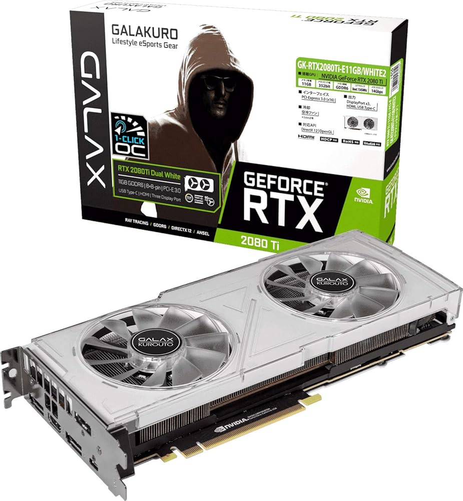 Amazon | 玄人志向 NVIDIA GeForce RTX 2080Ti 搭載 グラフィック