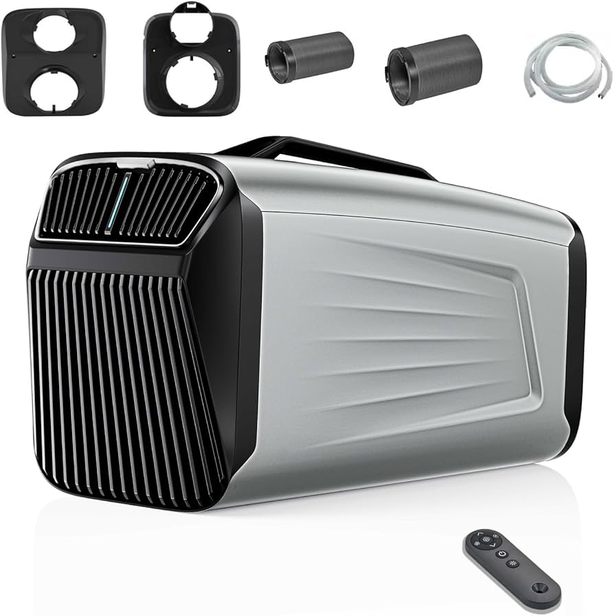 Amazon | ポータブルエアコン 5200 BTU 移動式 ポータブルクーラー