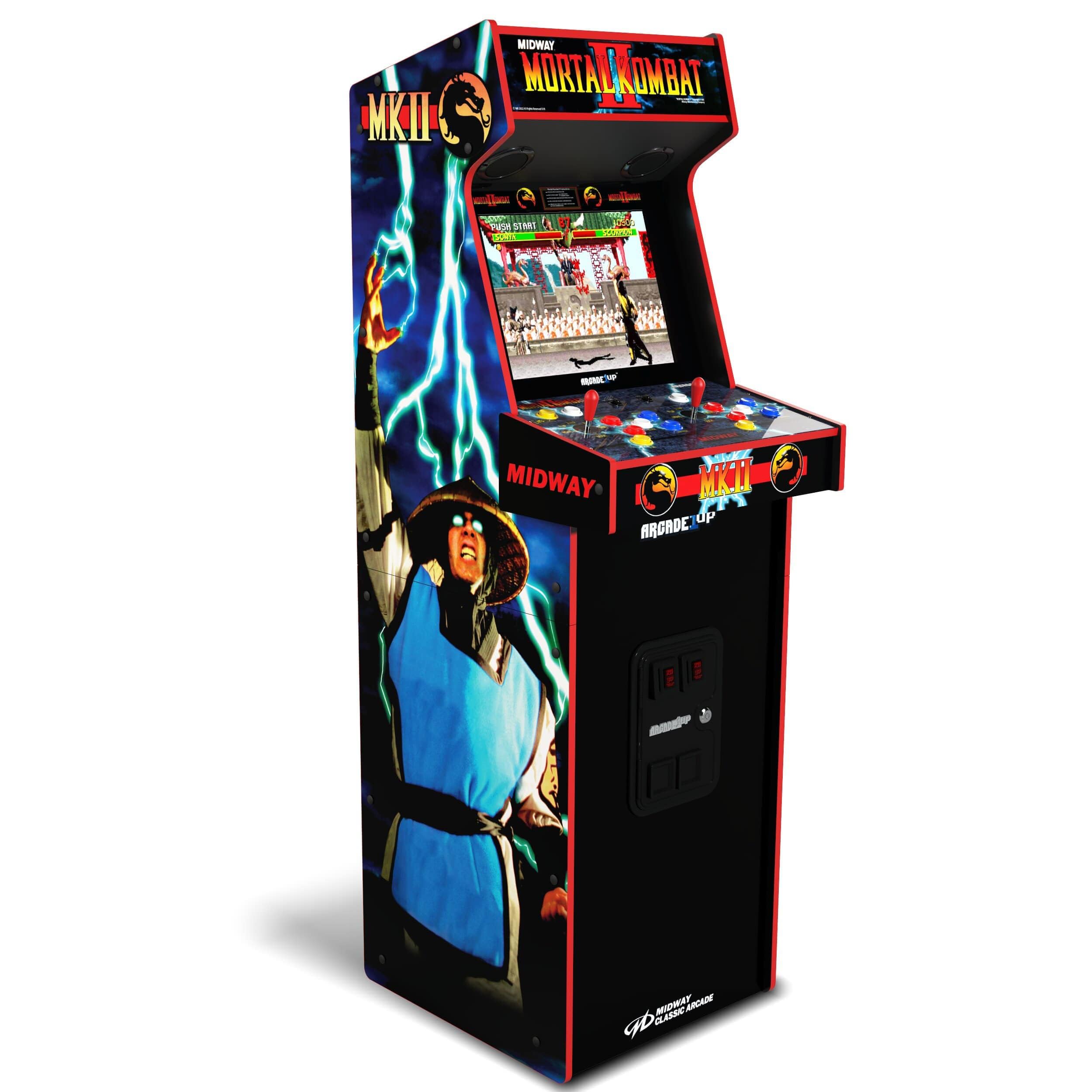 Amazon.com: Arcade1Up Mortal Kombat II Deluxe Arcade Machine for